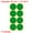 Green, variant on Color Sticker Round Label 50mm for Office Marker White Pack of 120