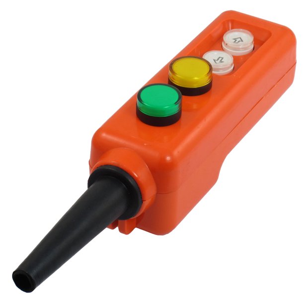 110V Lamp Updown Control Station Hoist Pushbutton Switch
