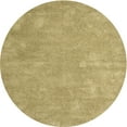 thumbnail image 1 of Ahgly Company Indoor Round Contemporary Caramel Brown Abstract Area Rugs, 5' Round, 1 of 6