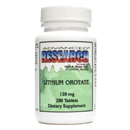 NCI Advanced Research Dr Hans Nieper Lithium Orotate Tablets, 200
