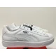 thumbnail image 2 of PU & MA Basket II Mens sneaker style# 347168 07 white "vintage" Never worn, 2 of 6
