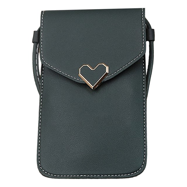 Monedero para teléfono con pantalla táctil, monederos y bolsos pequeños y ligeros con correa para el hombro