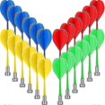 thumbnail image 1 of 24 Pieces Magnetic Darts Safety Plastic Darts Replacement Dart For Boys Girls And Adults Target Game, 1 of 5