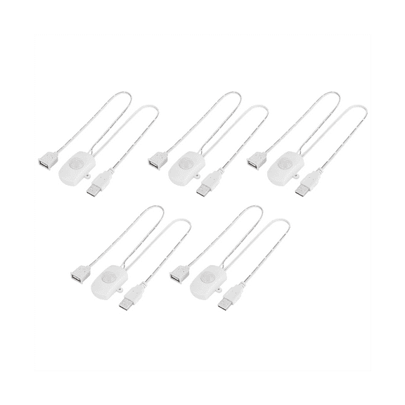 5Pcs DC 5V/12V/24V USB PIR Infrared Motion Detector Sensor Switch for LED Light Strip Intelligent Body Motion Sensor(B)