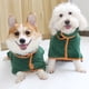 thumbnail image 4 of Toalla de baño para secado de perros, material de microfibra, albornoz absorbente de secado rápido para perros, higroscópico de secado rápido para mascotas, cuello y cintura ajustables, 4 of 5