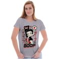 thumbnail image 4 of Kanji Style Retro Cartoon I'm a Boop Women's Plus Size Shirt Brisco Brands 3X, 4 of 5