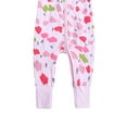 thumbnail image 3 of WIBACKER Soft Cotton Pajamas for Newborn Baby Girls, 2 Way Zipper Sleeper, Footed and Footless PJs, 3 of 5