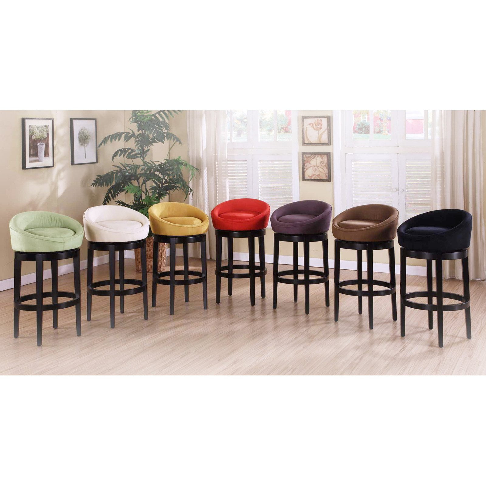 Armen Living Igloo 30 In Low Back Bar Stool Low Back Bar Stool