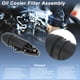 thumbnail image 3 of Carcasa de filtro de aceite de motor para Audi A4 2005-2008 V6 3.2L No.06E115405A enfriador de aceite de transmisión con junta de plástico 1 juego, 3 of 7
