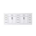 thumbnail image 5 of Elegant Kitchen and Bath Alden 84 inch Double Bathroom Vanity in White, 5 of 10