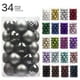 thumbnail image 5 of 34Pcs Christmas Ball Shatterproof Christmas Tree Decoration Ball Christmas Ball Ornaments Holiday Wedding Party Decoration Ball 1.6", 5 of 6