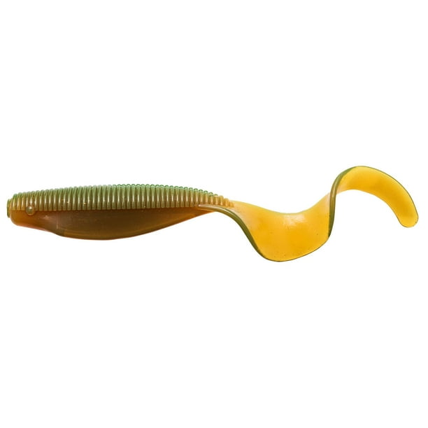 Z-Man StreakZ Curly TailZ 4 inch Soft Plastic Grub 5 pack - Walmart.com ...