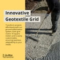 thumbnail image 5 of DuPont GroundGrid 3D Honeycomb, Geotextile Ground Stabilizer Base Support, 4 x 25 Feet, 5 of 10