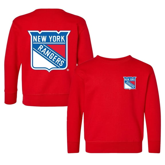 Toddler Chad & Jake Red New York Rangers Pullover Sweatshirt
