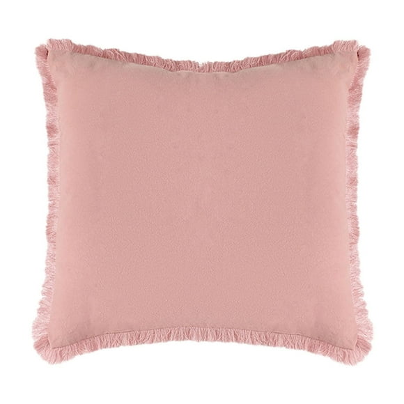 Coussins de Canapé pour Salon, Coussin de Canapé Moderne Léger pour Salon Épaissi en Coton Lavé et Lin avec Pompons, Coussin de Chevet pour Salon et Chambre, Coussins de Canapé pour Salon