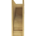 thumbnail image 4 of 9"W x 18"D x 27"H Classic Scroll Rough Cedar Woodgrain TimberThane Corbel, Primed Tan, 4 of 6