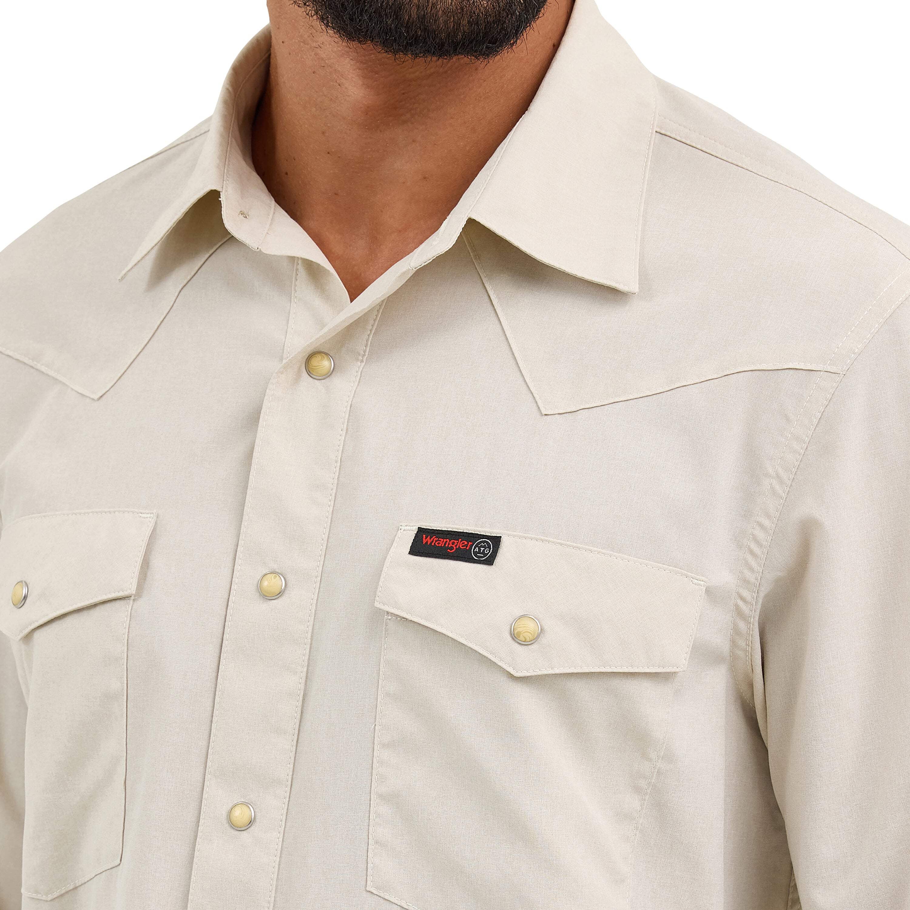 Wrangler® Men's Drover Shirt, Sizes M-3XL