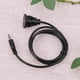 thumbnail image 1 of Montaje de extensión AUX DQrwqpou de 3,5 mm macho a hembra cable empotrado 1 m, 1 of 5