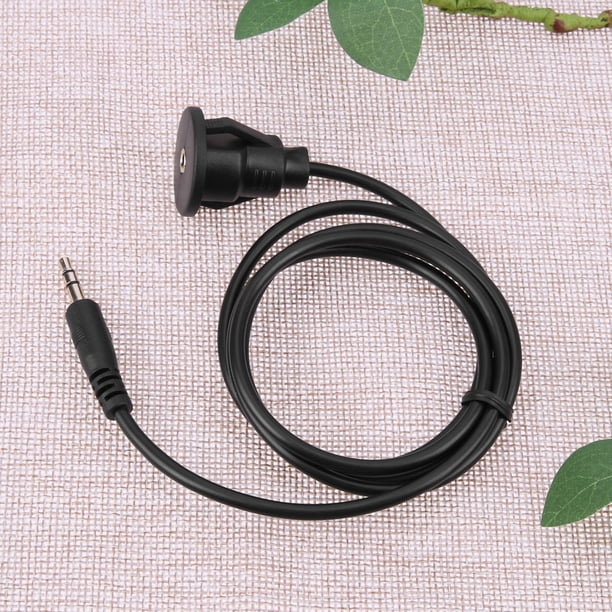 Montaje de extensión AUX DQrwqpou de 3,5 mm macho a hembra cable empotrado 1 m
