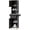 Black, variant on TTGIEET Salon Stations for Hair Stylist, Barber Station w/Glass Shelf, Spa Equipment w/6 Hair Dryer Holders, 2 Storage Cabinet & Drawers(Black)