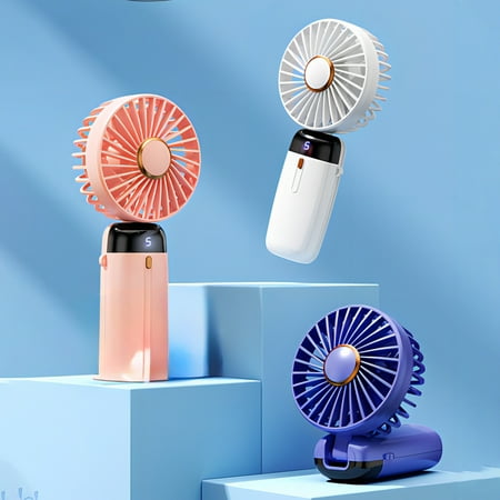 

Precios Rebajados Ventilador de mano USB Mini ventilador portátil plegable oficina Digital estudiantes pequeño ventilador eléctrico Akmoler