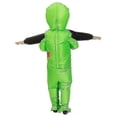 thumbnail image 4 of Green Alien Carrying Human Costume, Inflatable Alien Costume for Kids Adults, Funny Blow Up Outfit Cosplay Suit for Halloween Party, 4 of 5