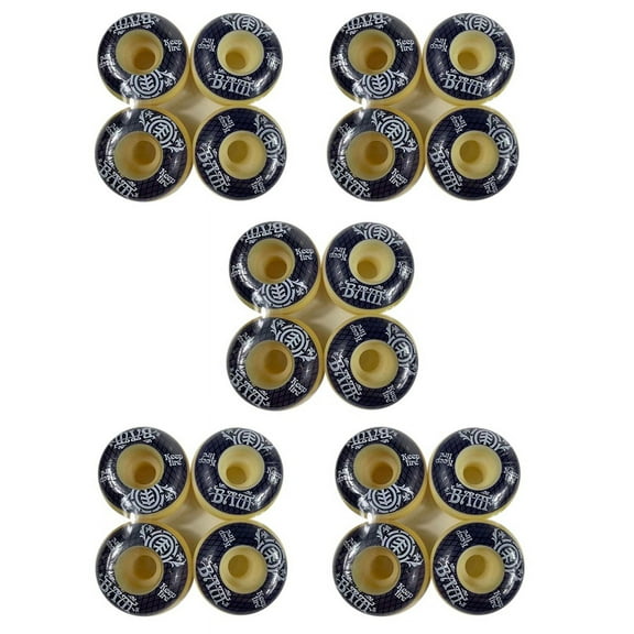 20Pcs Skateboard Wheels 54mm PU Hardness Skate Board 85A Longboard Wheels for Street Longboard Skate Deck Wheel