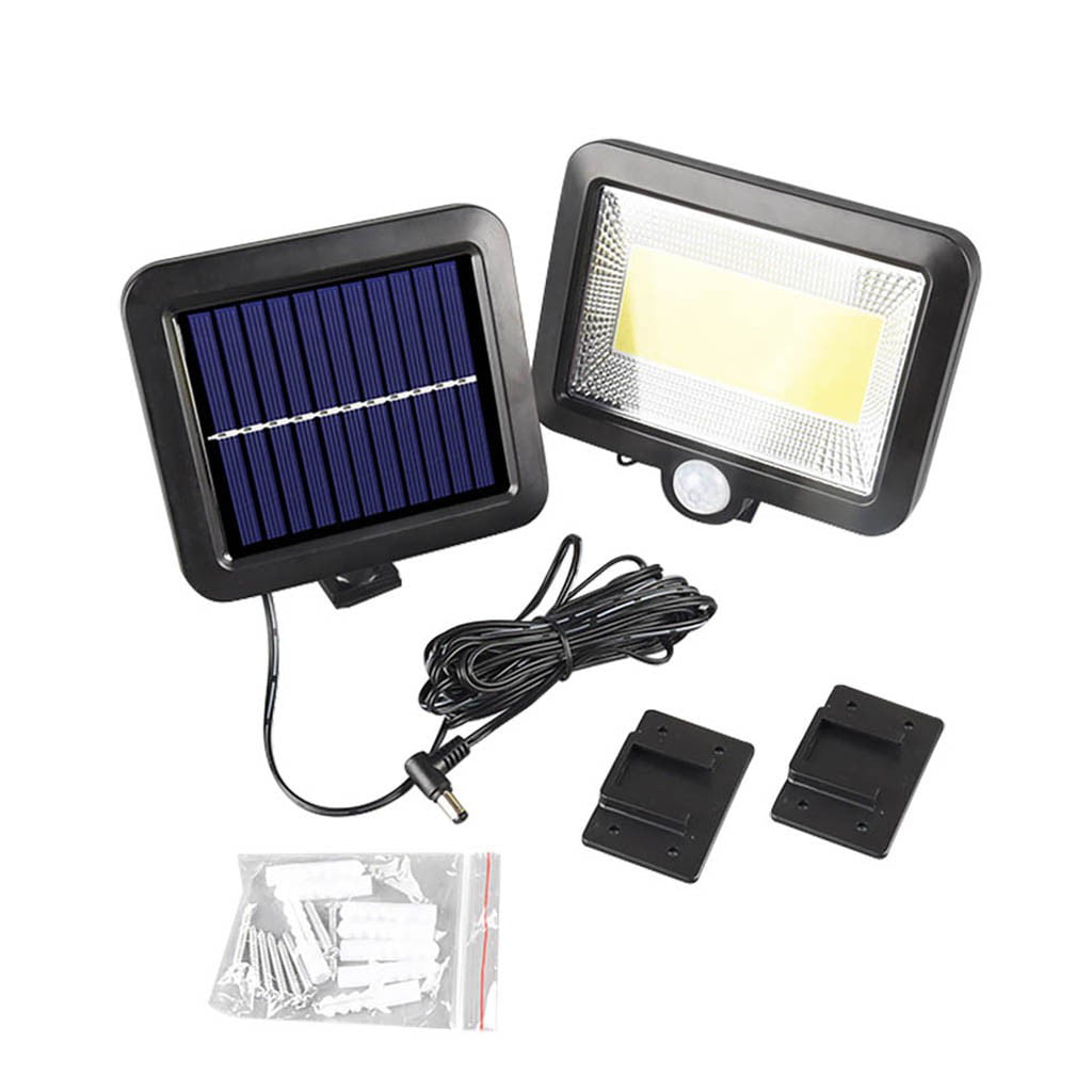 Details about   Solar LED Street Light Wall Light PIR Sensor COB Remote Control Light Waterproof 