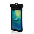 thumbnail image 2 of Eigraketly Funda impermeable para teléfono, bolsa seca para nadar con cordón, Protector portátil para deportes acuáticos, funda Universal para teléfono Deportes acuáticos Negro, 2 of 6