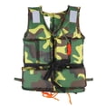 thumbnail image 1 of Chaleco salvavidas de flotabilidad de camuflaje para niños para nadar, navegar, navegar, practicar surf y esquiar, 1 of 2
