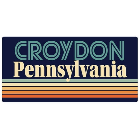 

Croydon Pennsylvania 5 x 2.5-Inch Fridge Magnet Retro Design