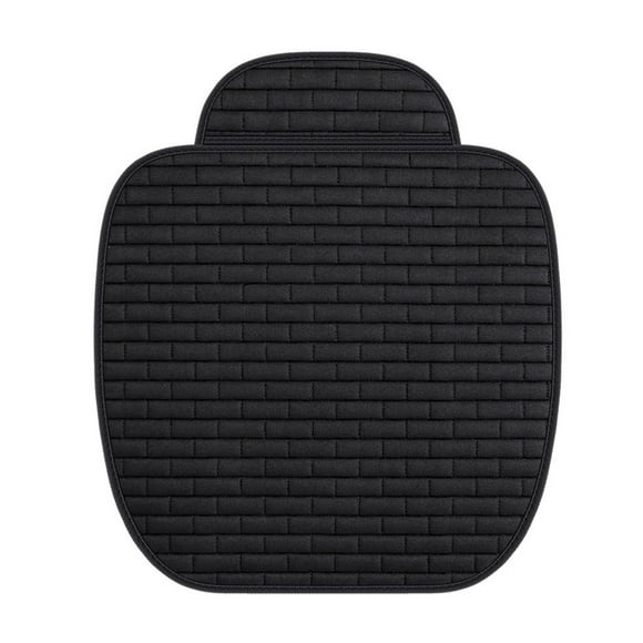 Hearth & Gear Breathable Linen Seat Cushion With Classic Check Pattern Universal Fit For Long Drives And Comfort Support Car Seat Cover with Cushion Move N Sit Cushion Adult Booster Seats for Chairs
