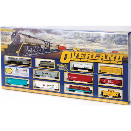 Bachmann Trains Overland Limited, HO Scale Ready-to-Run 