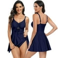 thumbnail image 6 of Womens One Piece Swimsuits Bathing Suits Summer Tummy Control Swimwear, 6 of 8