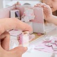 thumbnail image 4 of 6pcs Miniature Tall Glass Jars Empty Mini Glass Jar Mini House Decoration, 4 of 9