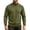Army GreenTop, variant on LWITHSZG Men's Mockneck Sweatshirt Soft Fleece Lined Pullover Sweatshirts Fall Winter Warm Long Sleeve Going Out Tops L