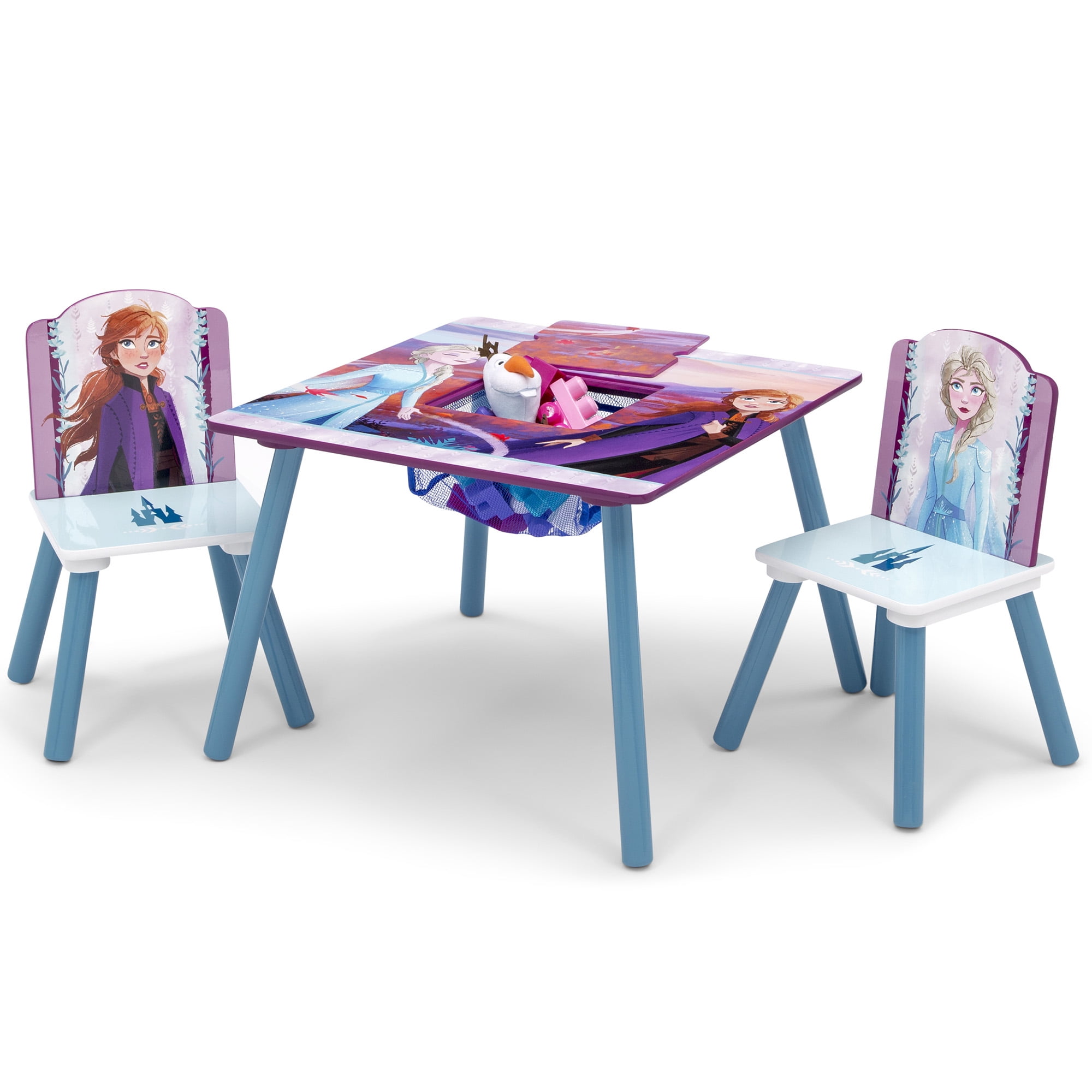 Frozen 2 Table & Chair Set Folding Table & 2 Folding Padded Chairs 