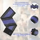 thumbnail image 5 of Minnieouse Muñequera de compresión de 2 piezas para entusiastas del gimnasio soporte efectivo y resistencia al impacto Bolsas de mensajero y de hombro azul negro, 5 of 6