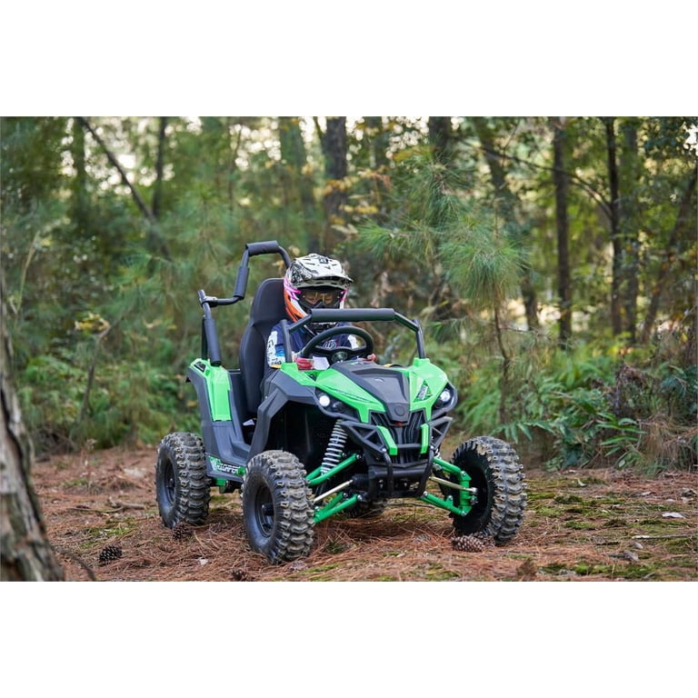 MotoTec Raider Quad Four Wheeler 48v 1200w Electric Kids UTV Full