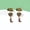 Multicolor, variant on Creative Oil-Dripping Western Cowboy Style Earrings, Personalized Niche Alloy Stud Earrings, Elegant Stackable Ear Pendants