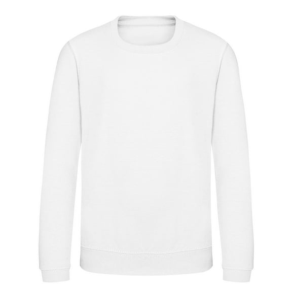 AWDis Just Hoods Boys/Girls Plain Crew Neck Sweatshirt