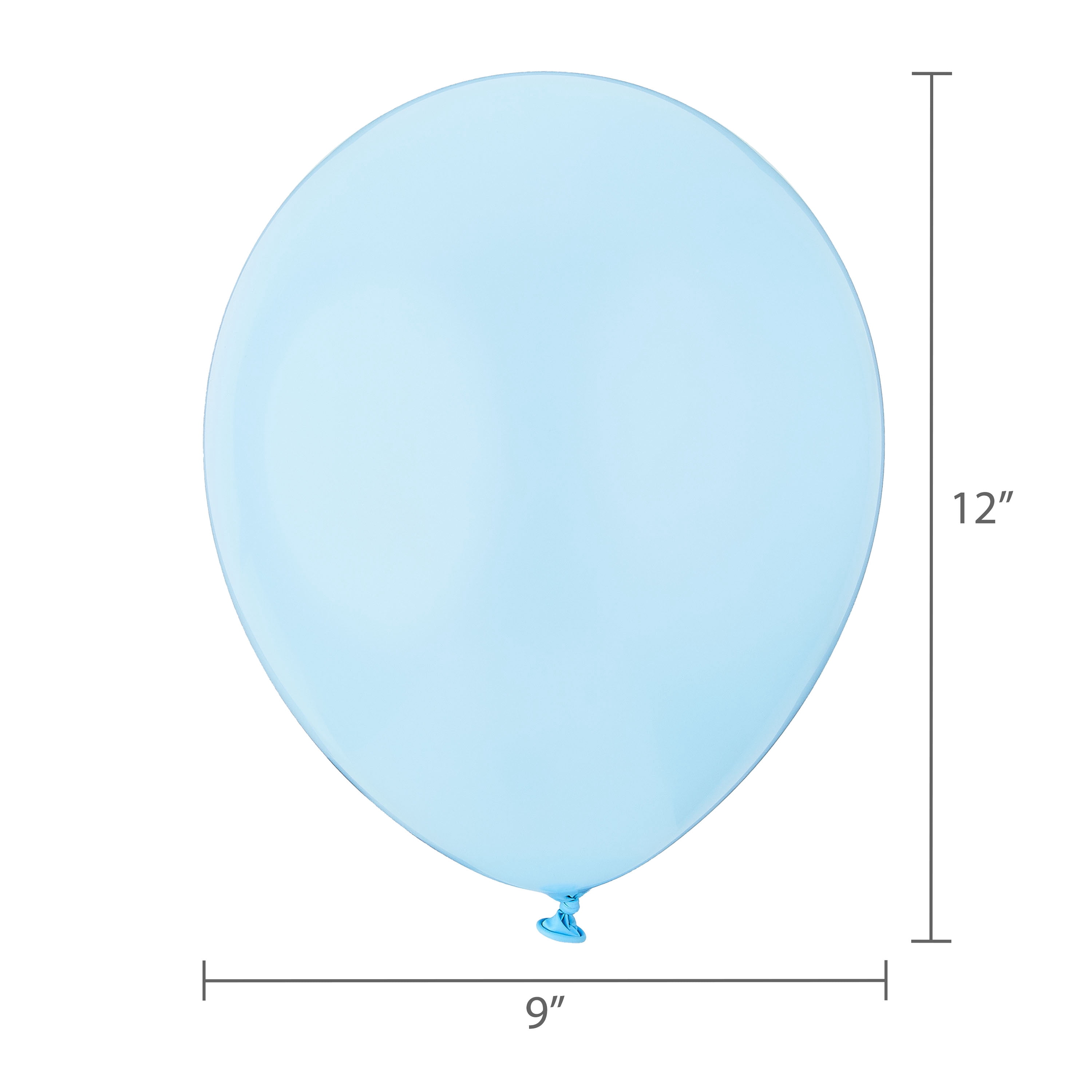 12" Pastel Mix Latex Balloons, 15 Pieces, by Way To Celebrate
