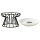 thumbnail image 2 of Comedero elevado para perros y gatos con soporte para todas las razas, tamaño pequeño y mediano. Negro, 2 of 9