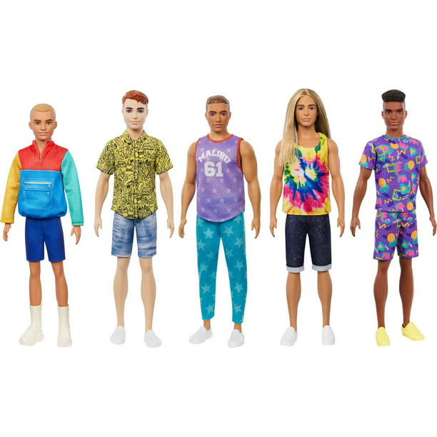 Ken Dolls, Kids Toys, Barbie Fashionistas 2023 Collection - Walmart.com