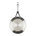 thumbnail image 5 of Anolon Nouvelle Copper Stainless Steel 8" and 9.5"Frying Pan Set, Silver, 5 of 7