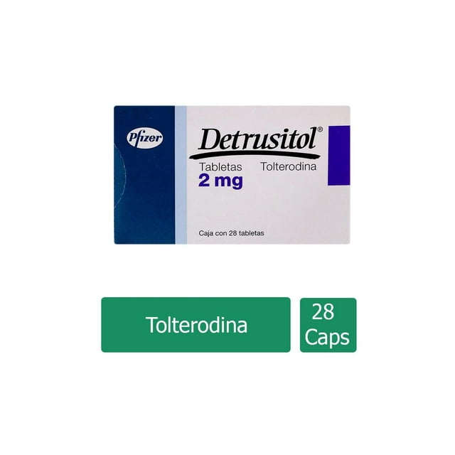 Detrusitol 2 mg 28 tabletas