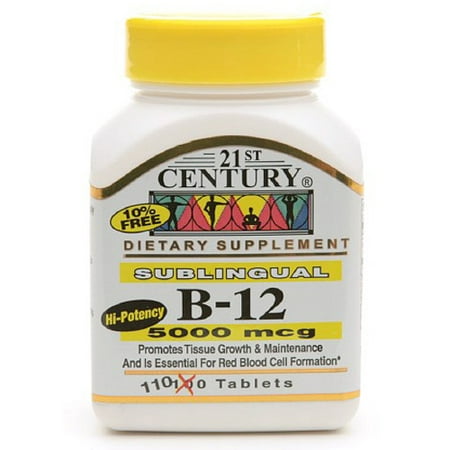 21 Century HealthCare 21st Century  Vitamin B-12, 110