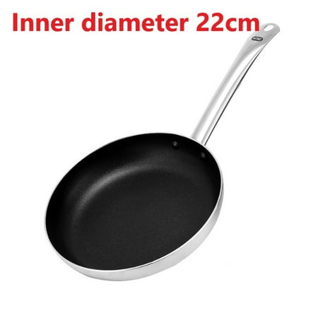 

Non Stick Frying Pan Cooking Tool Skillet Cookware Steak Skillet Round BBQ Grill