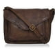 thumbnail image 1 of Bolso bandolera de cuero hecho a mano con solapa para mujer, 1 of 7