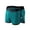#0275-Green, variant on Mens Striped Ice Silk Boxer Briefs Thin Split Side Seamless Stretch Underwear 85%Polyamide,8%Polyester7%Spandex L Green Halloween Gift